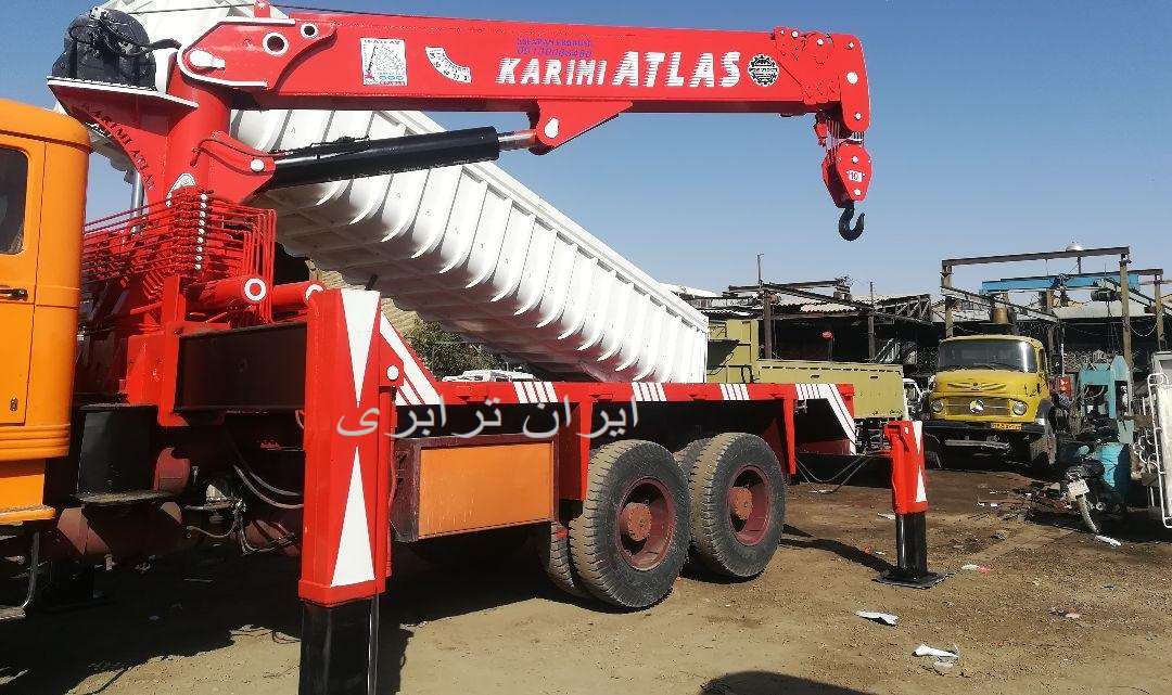 اجاره جرثقیل ۱۰ تن 5 کرانچی وینچ دار